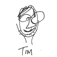 Blind-Portrait von Tim