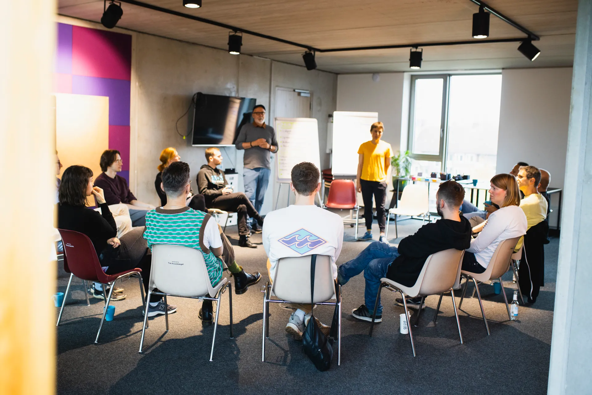 Unser Team im Werte-Workshop