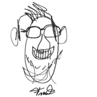 Blind-Portrait von Frank