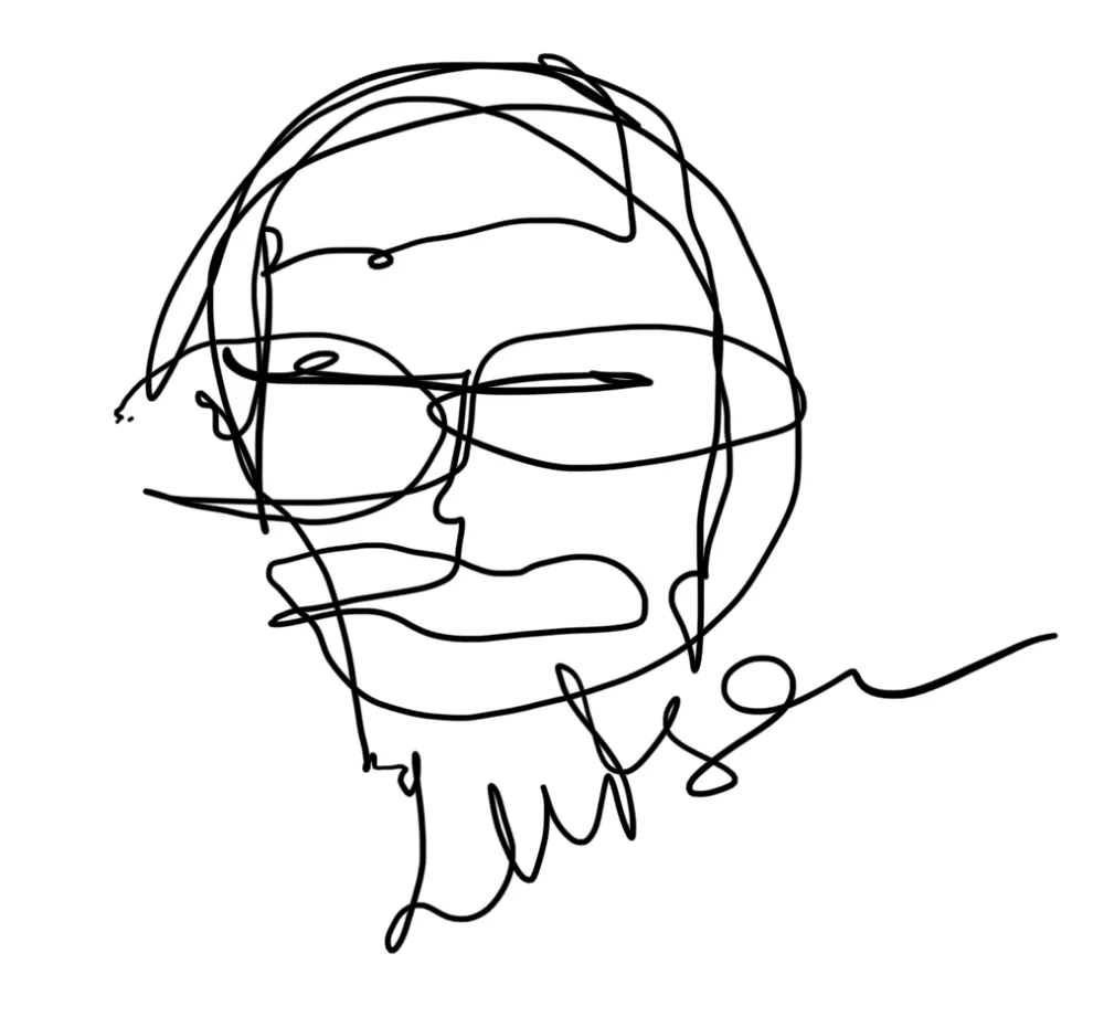 Blind-Portrait von Luisa