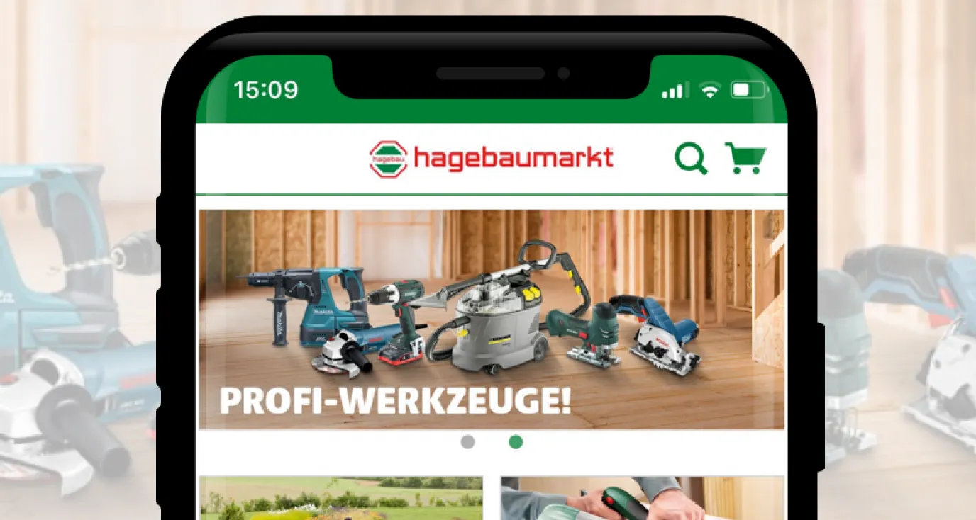 Screenshot der App