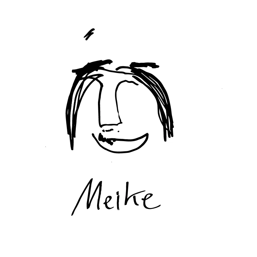 Blind-Portrait von Meike